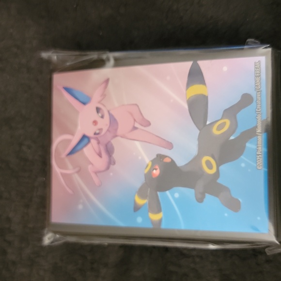 Pokemon Other - Pokemon Espeon and Umbreon Card Protectors - Pink and Blue